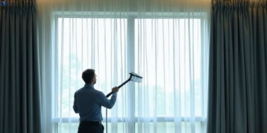 Commercial curtain steam cleaning service grays-point-nsw hotels offices