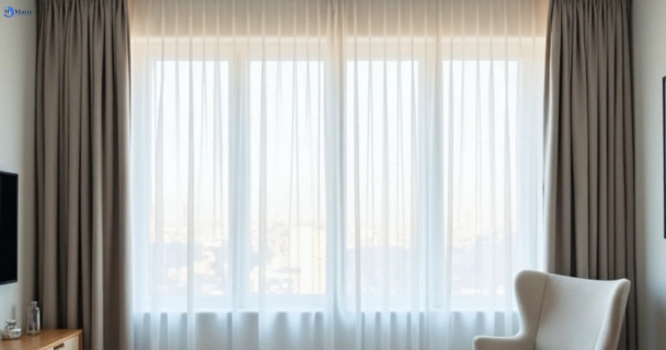 Freshly steam cleaned curtains in grays-point-nsw QLD